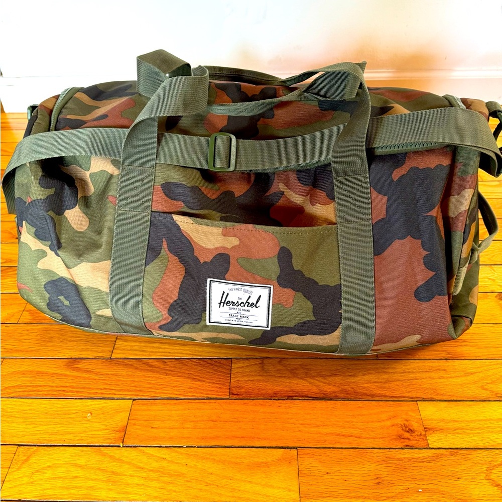 Herschel Supply Co Camo Duffel Bag